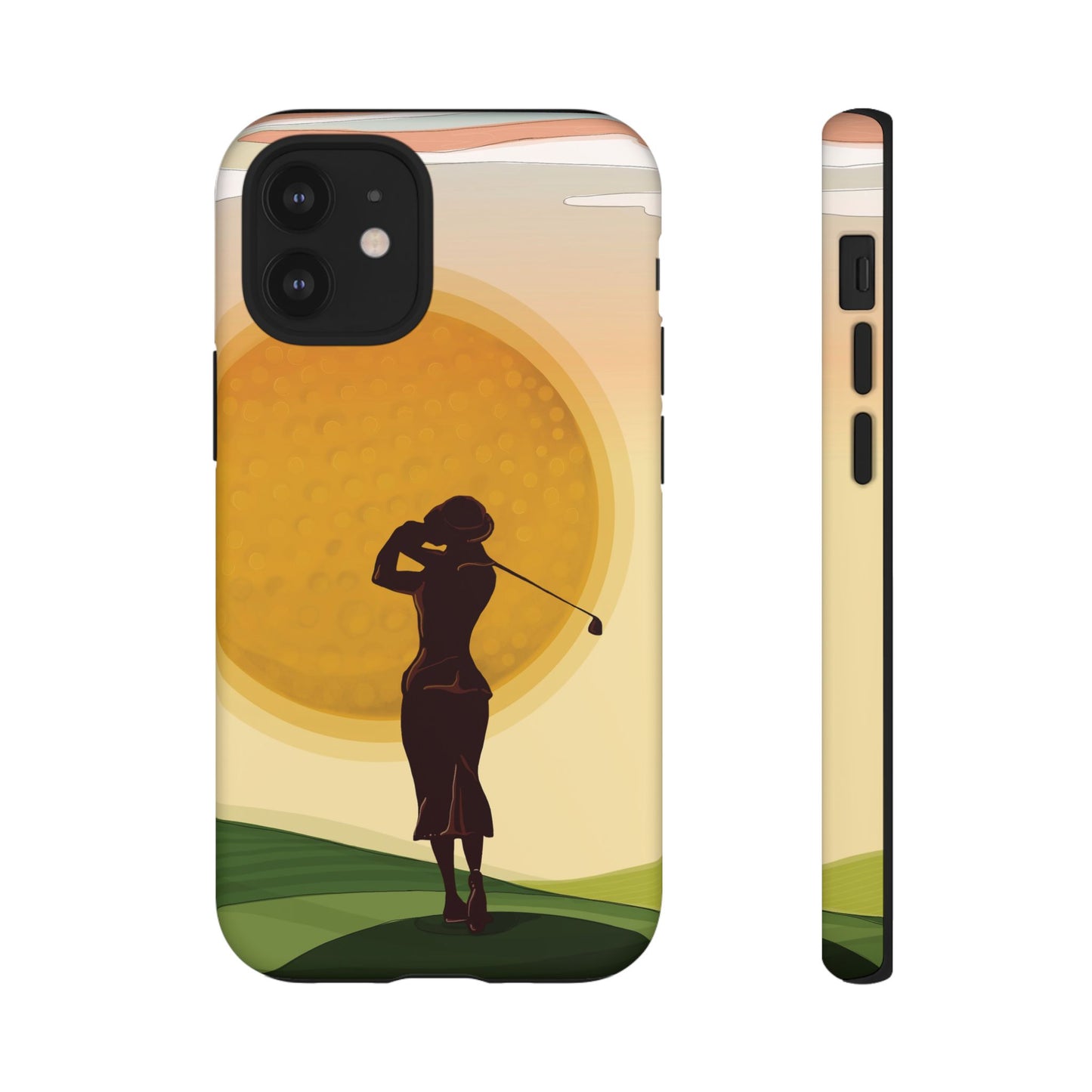 Vintage Golf Phone Case - 'So Far Away but so Clear' - Golf Lovers
