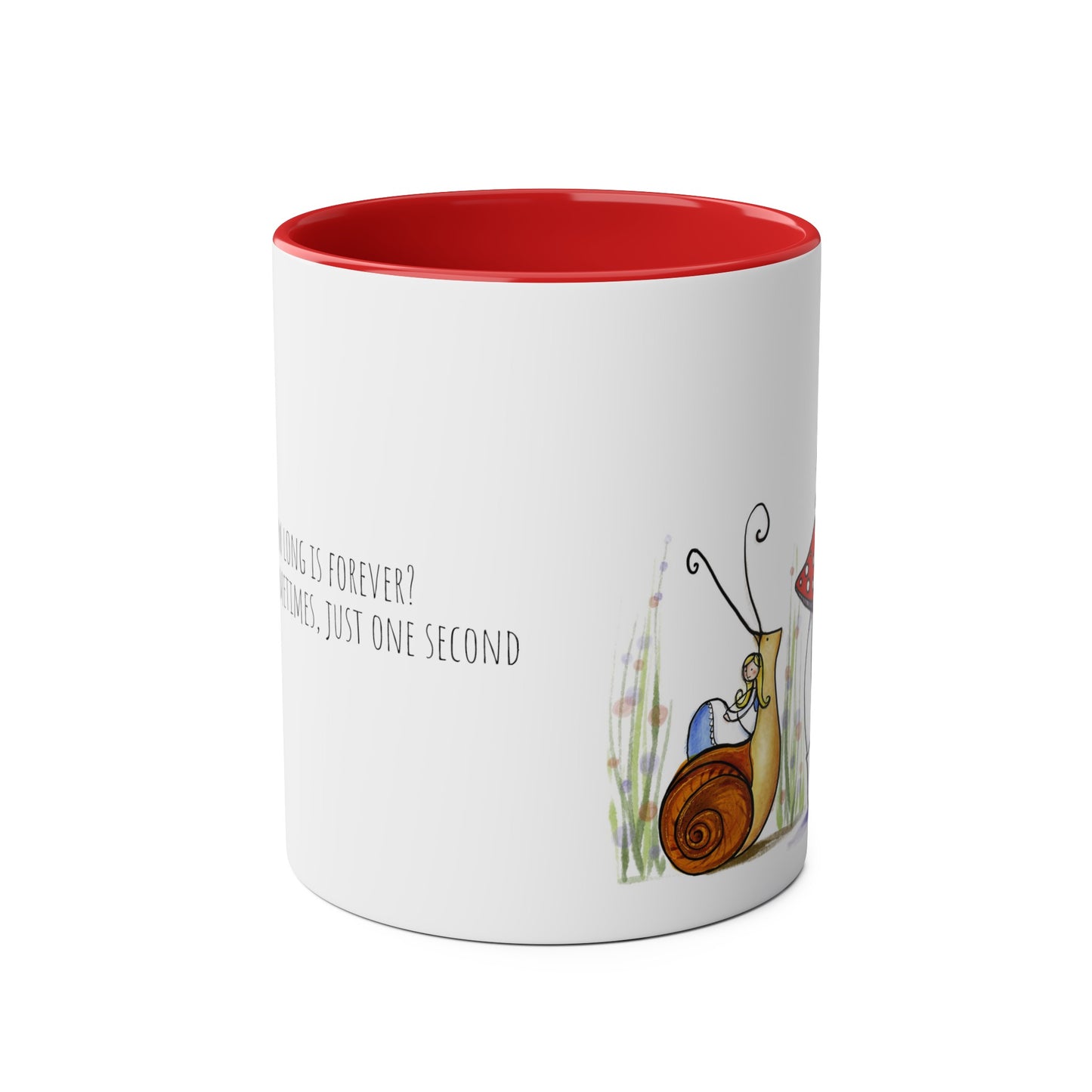 Two-Tone Coffee Mugs, 11oz