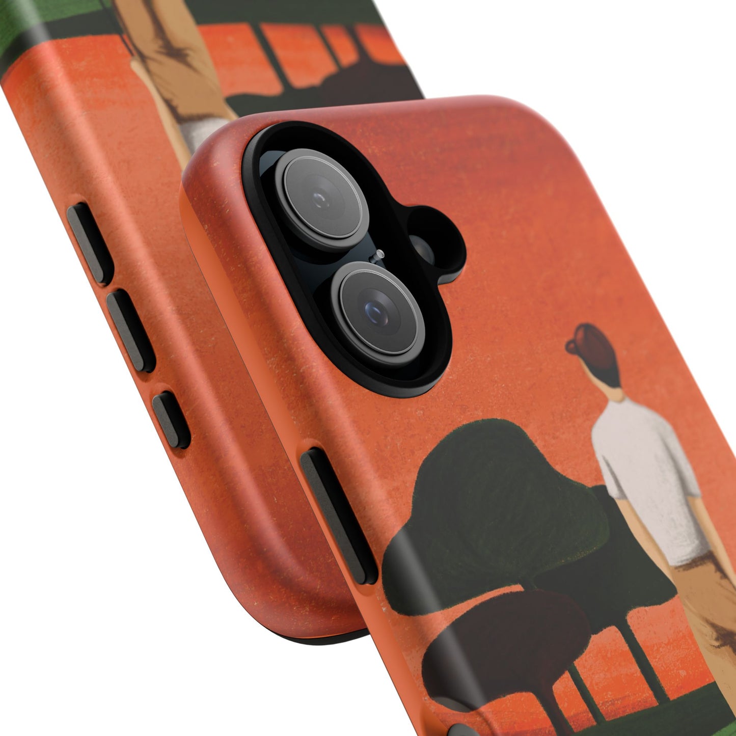 Vintage Golf Phone Case - 'Thoughts at Sunset' - Golf Lovers