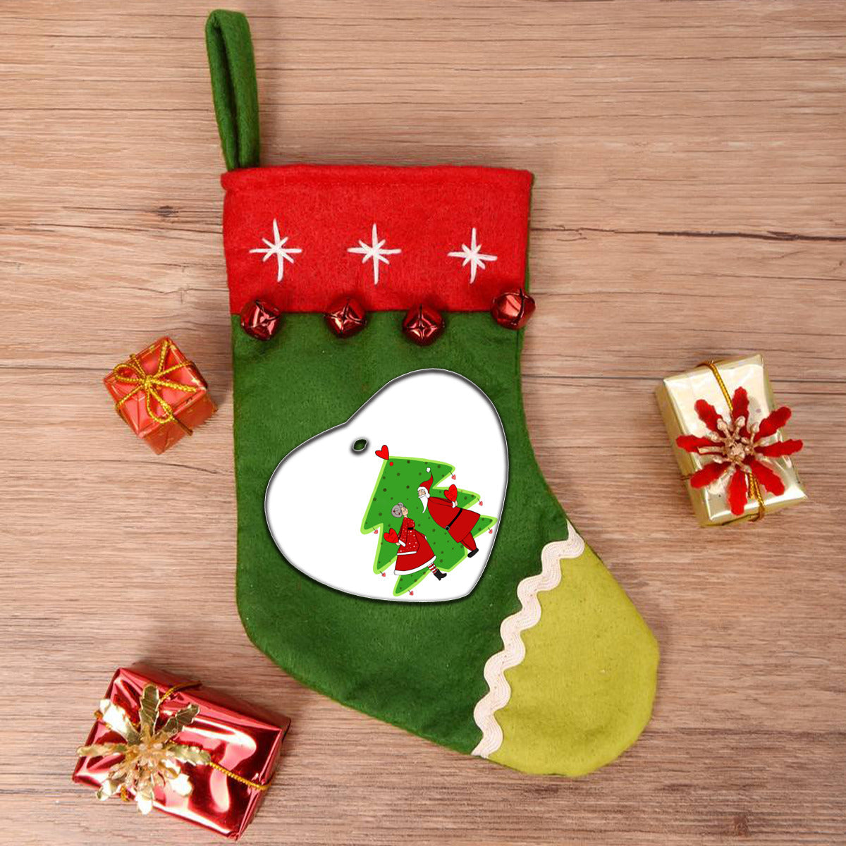 Mrs&mr Claus Heart