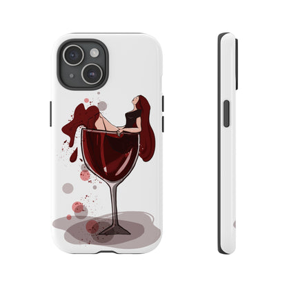 Red Wine Tough Cases
