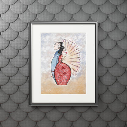 'Little Matrioska' Fine Art Print (Passepartout Paper Frame)