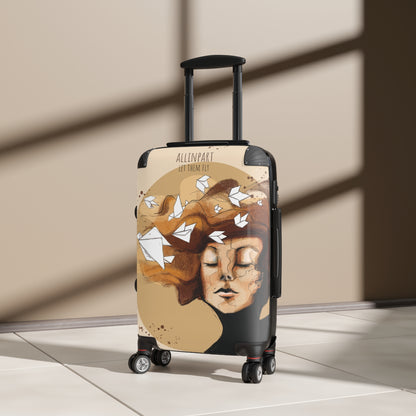 Let Them Fly Suitcase 3 sizes