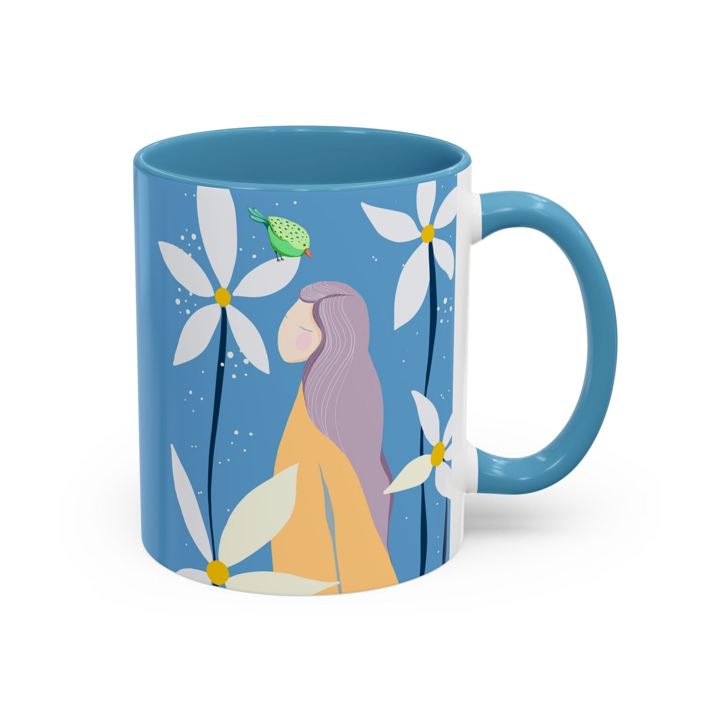 Two-Tone Coffee Mugs, 11oz