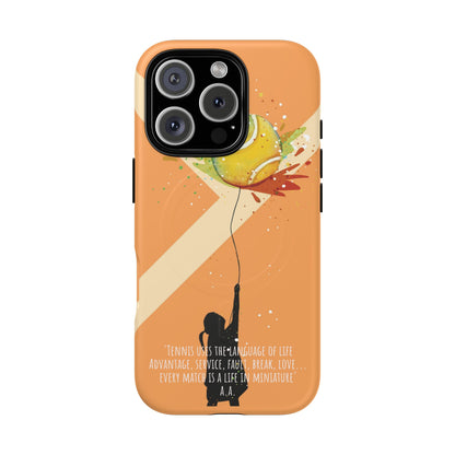 'Tennis is Life' Tennis Lovers - Magnetic Case