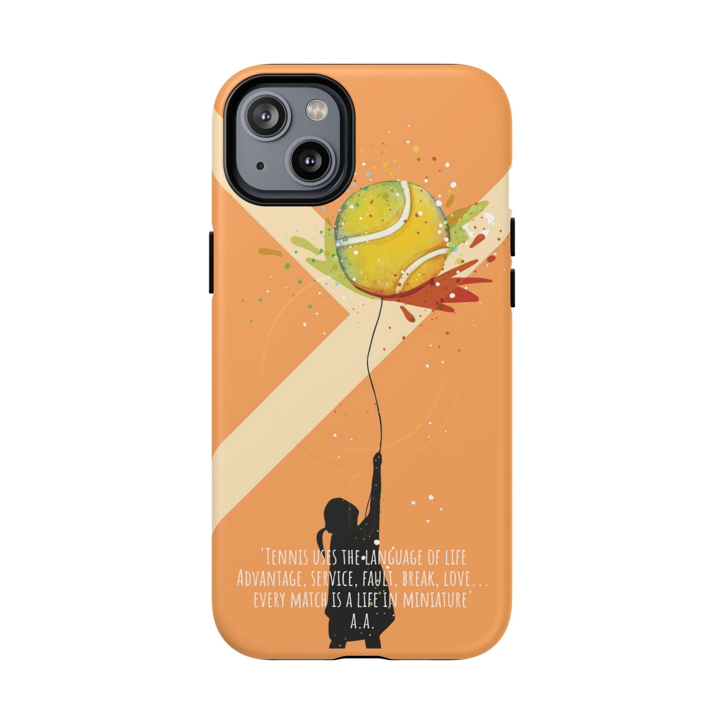 'Tennis is Life' Tennis Lovers - Magnetic Case