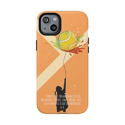'Tennis is Life' Tennis Lovers - Magnetic Case