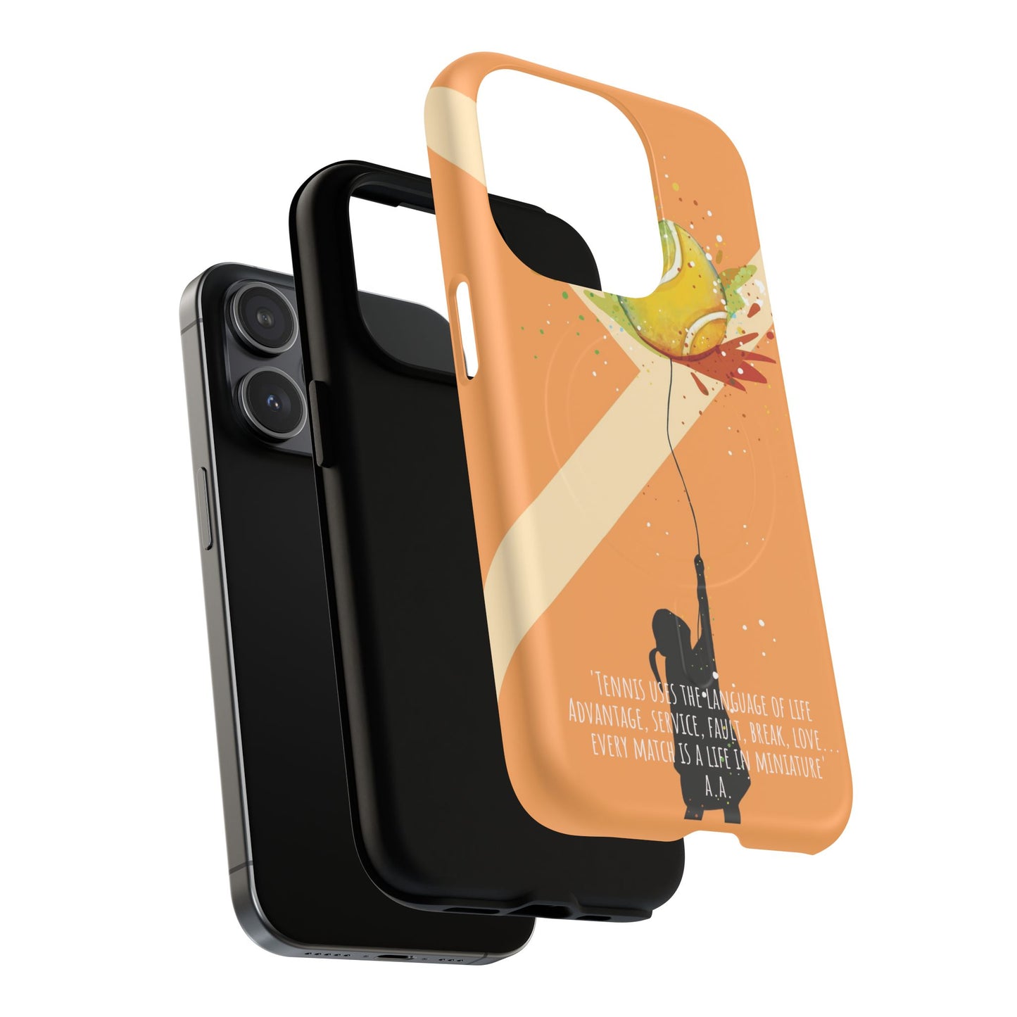 'Tennis is Life' Tennis Lovers - Magnetic Case