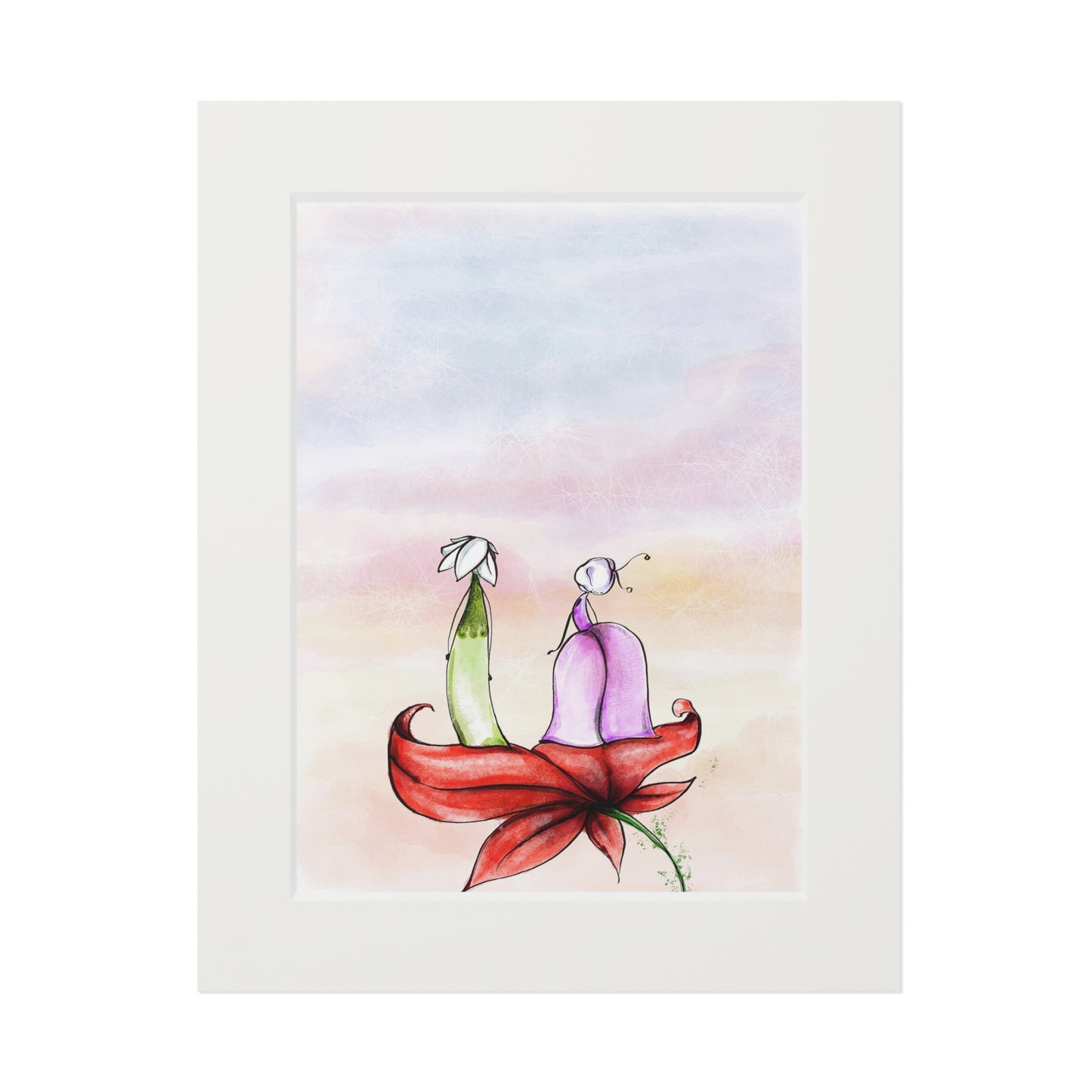 'My Last Everything'  Fine Art Print (Passepartout Paper Frame)