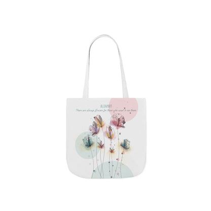 Canvas Tote Bag, 5-Color Straps