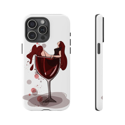 Red Wine Tough Cases