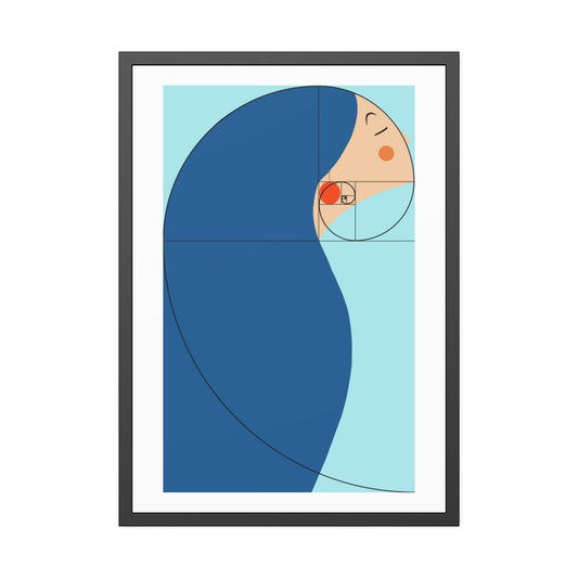 Golden Ratio Framed Paper Posters