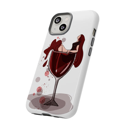 Red Wine Tough Cases