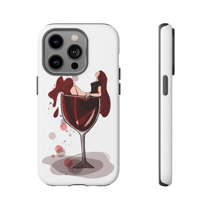 Red Wine Tough Cases