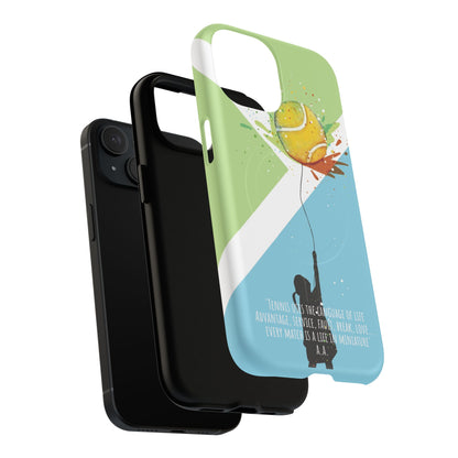 'Tennis is Life' Tennis Lovers - Magnetic Case
