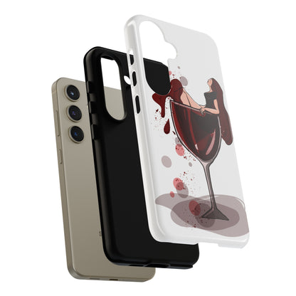 Red Wine Tough Cases