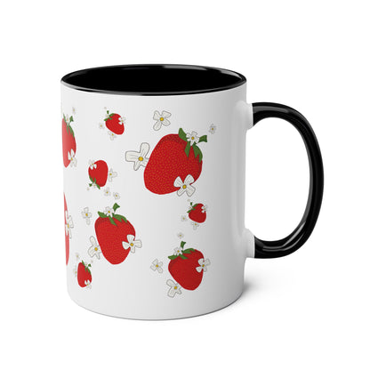 Two-Tone Coffee Mugs, 11oz