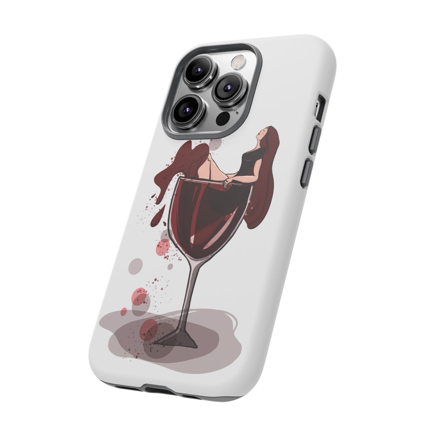Red Wine Tough Cases