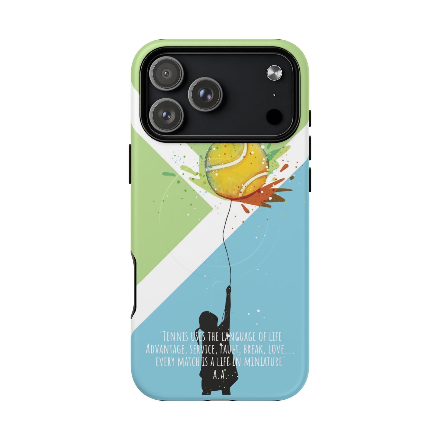 'Tennis is Life' Tennis Lovers - Magnetic Case