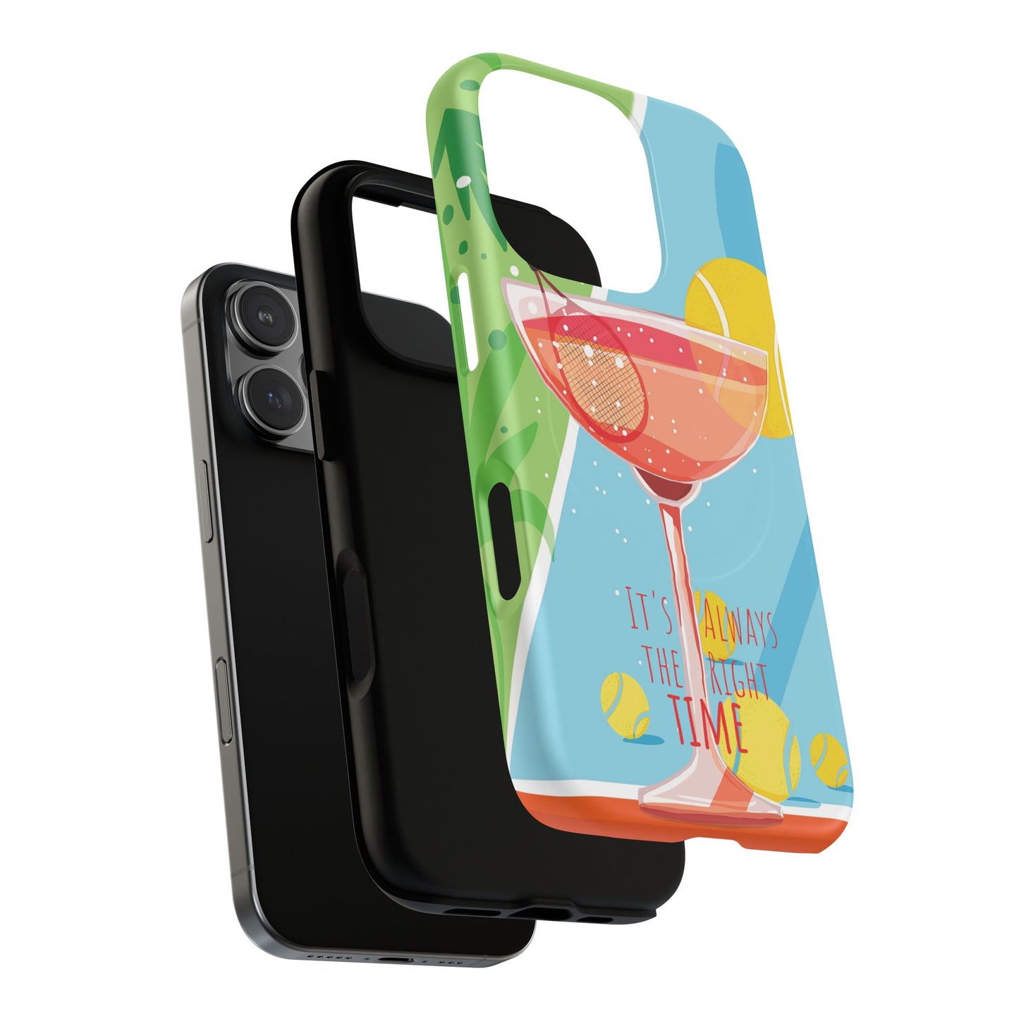 'It's Always the Right Time' Tennis Lovers - Magnetic Case