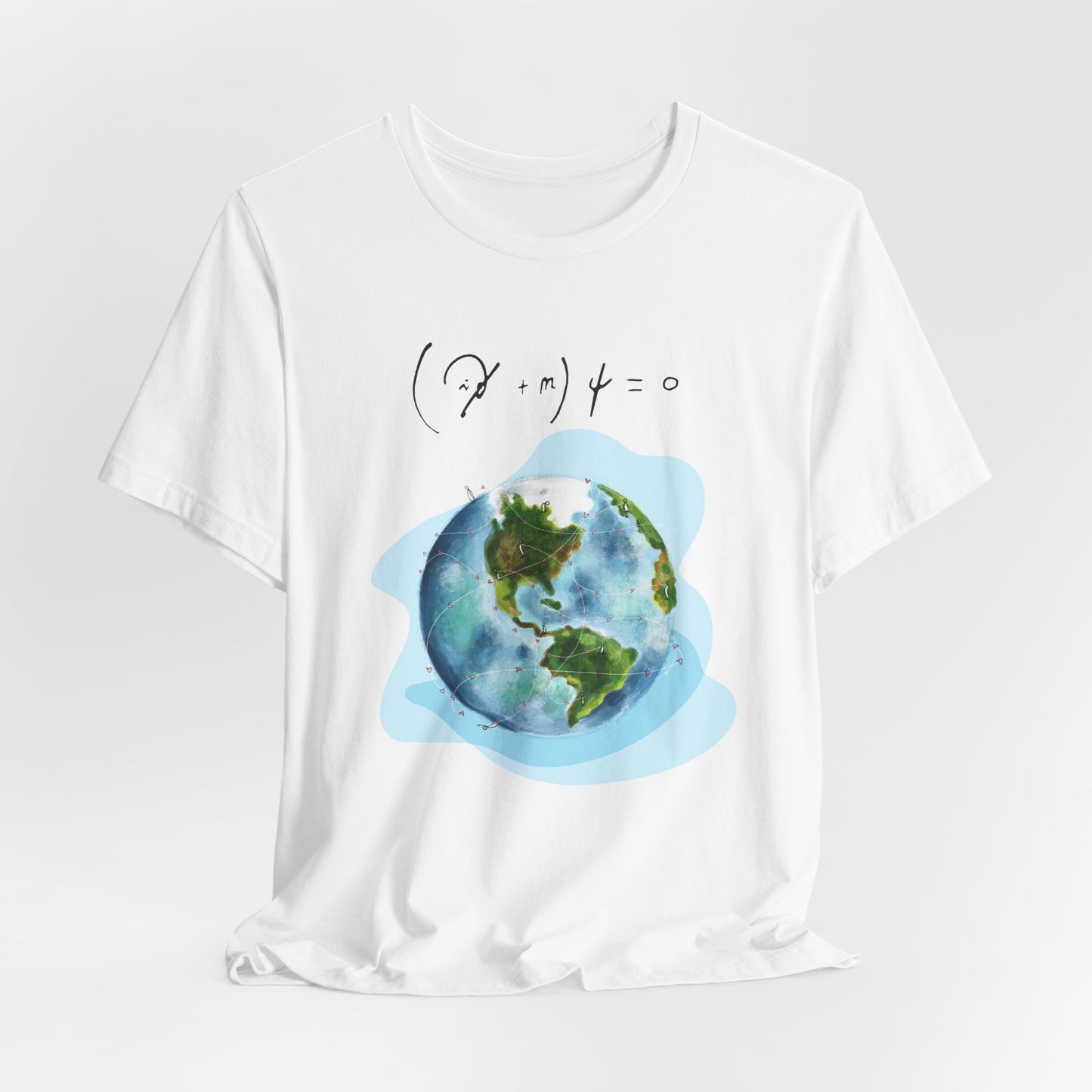 'Dirac' Unisex Jersey Short Sleeve Tee