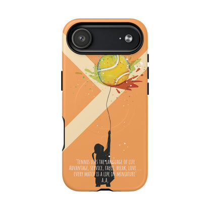 'Tennis is Life' Tennis Lovers - Magnetic Case