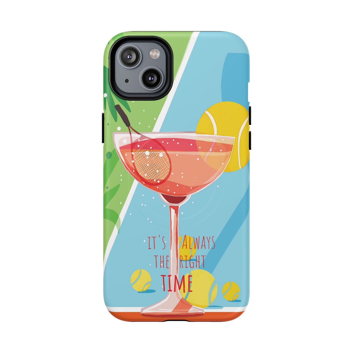 'It's Always the Right Time' Tennis Lovers - Magnetic Case