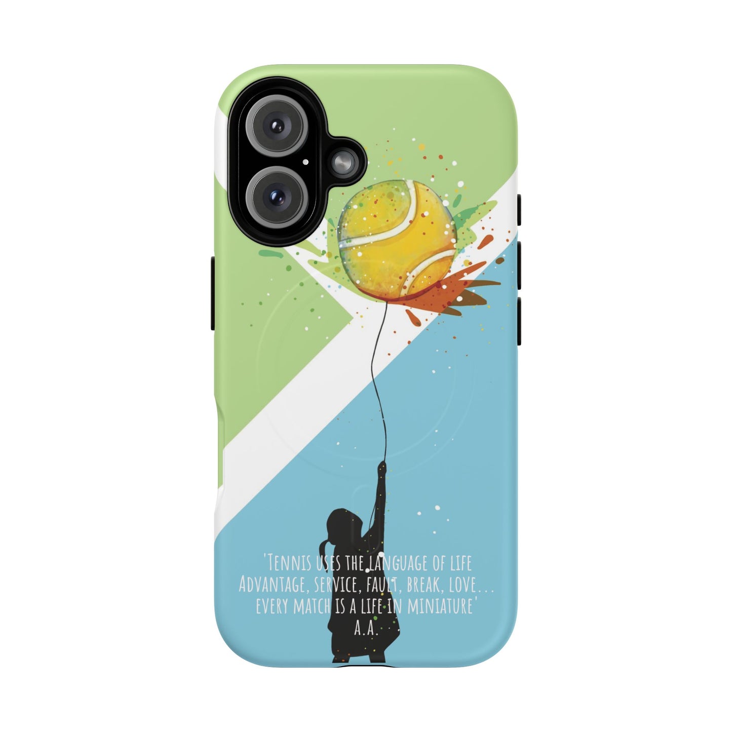 'Tennis is Life' Tennis Lovers - Magnetic Case