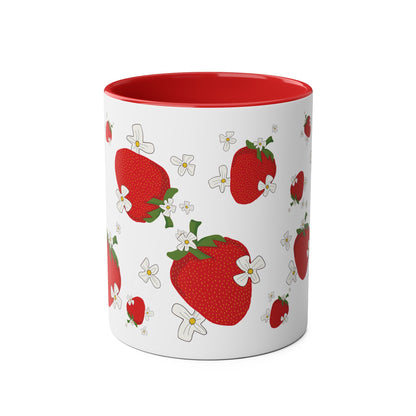 Two-Tone Coffee Mugs, 11oz