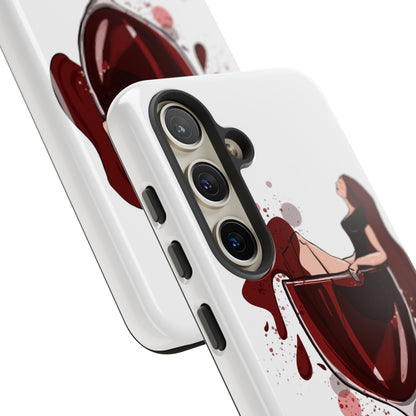 Red Wine Tough Cases