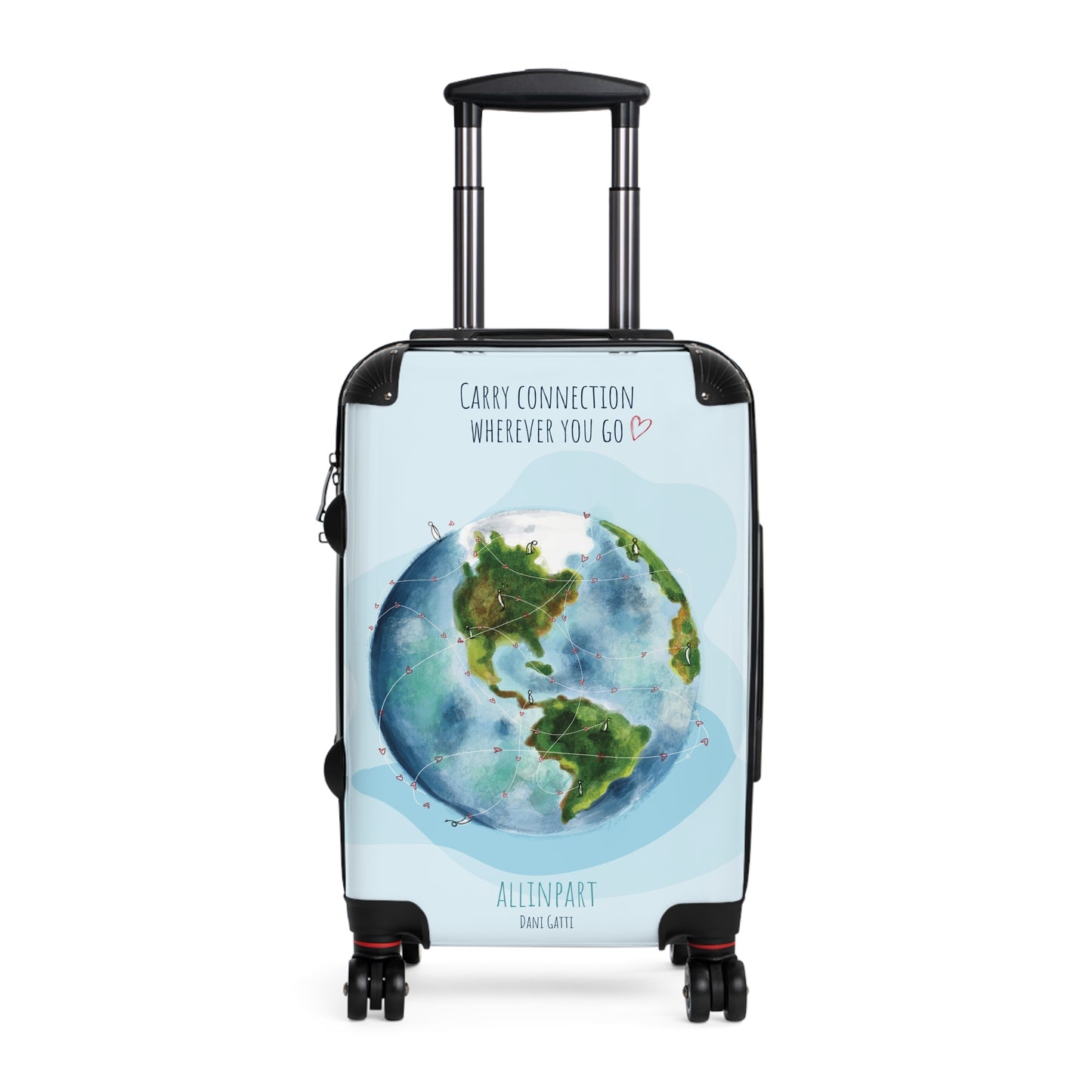 Carry Connection Wherever You Go Suitcase 3 sizes