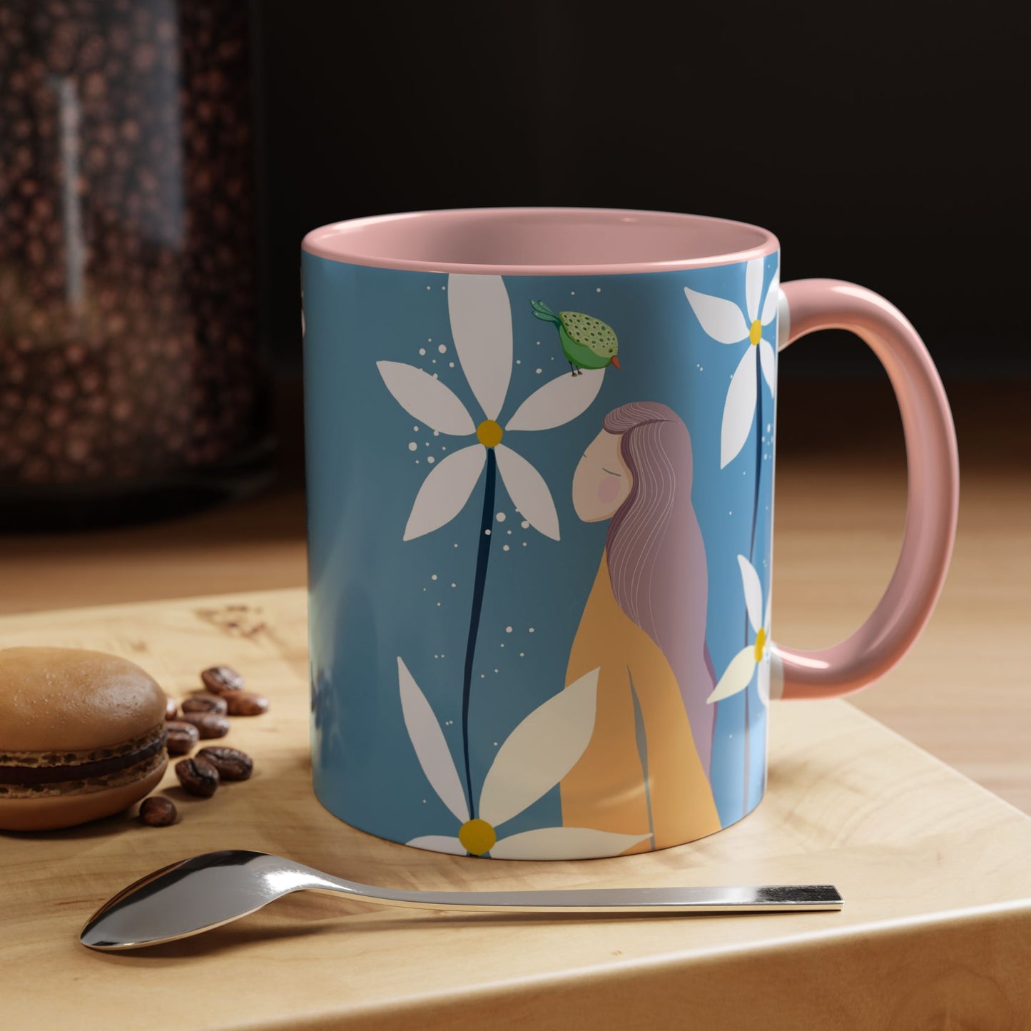 Two-Tone Coffee Mugs, 11oz