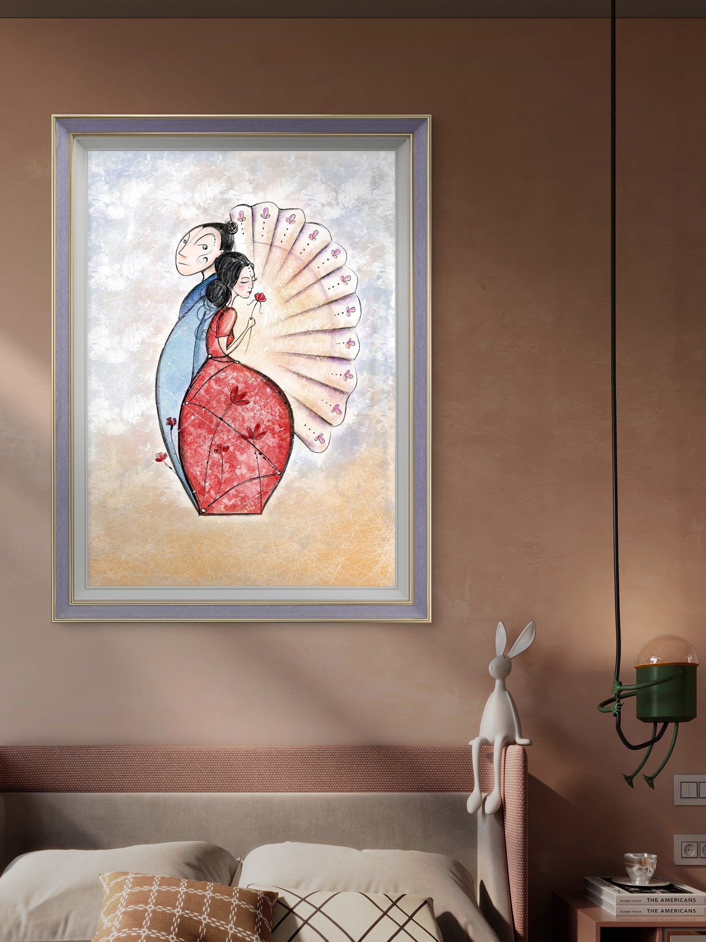 'Little Matrioska' Fine Art Print (Passepartout Paper Frame)