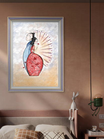 'Little Matrioska' Fine Art Print (Passepartout Paper Frame)