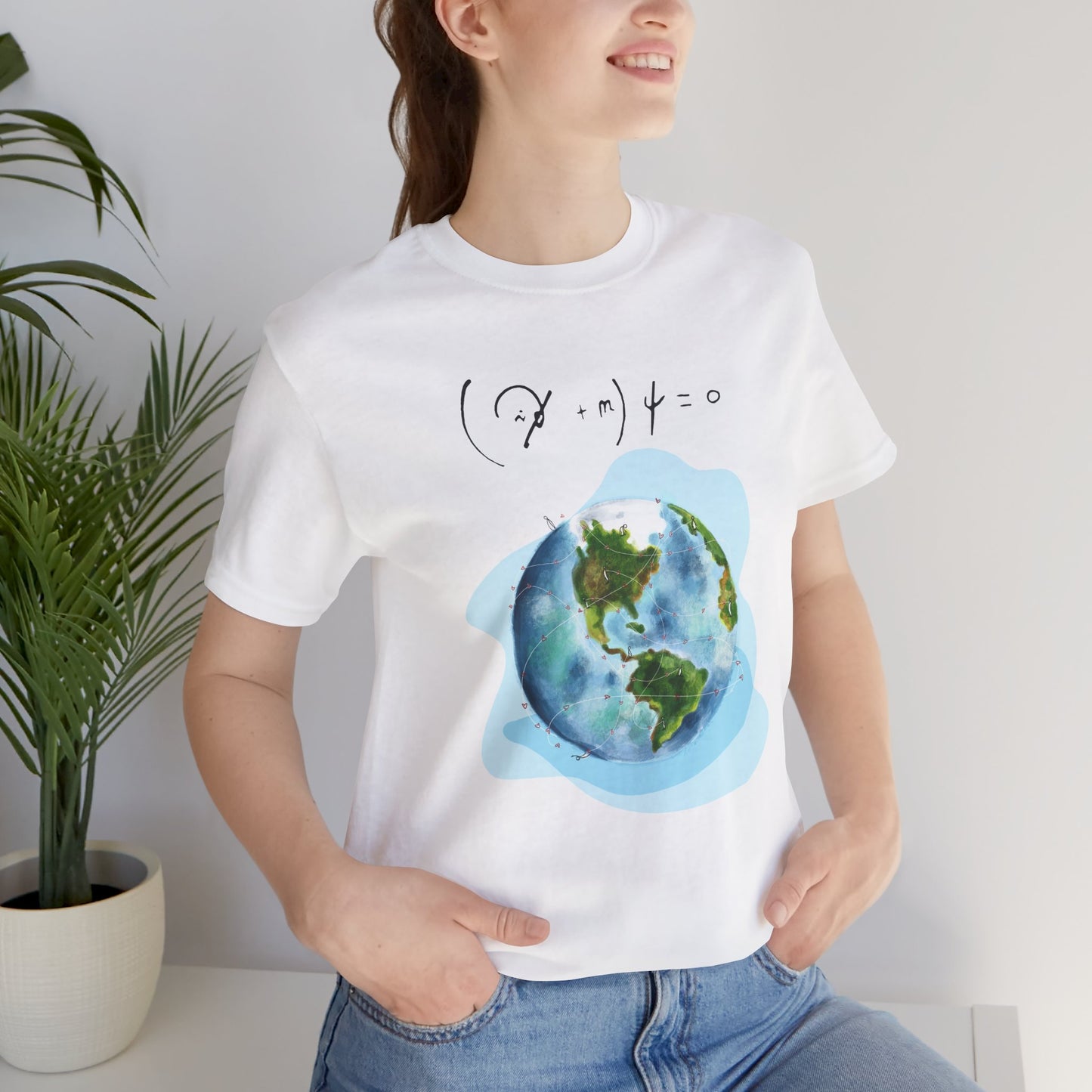 'Dirac' Unisex Jersey Short Sleeve Tee