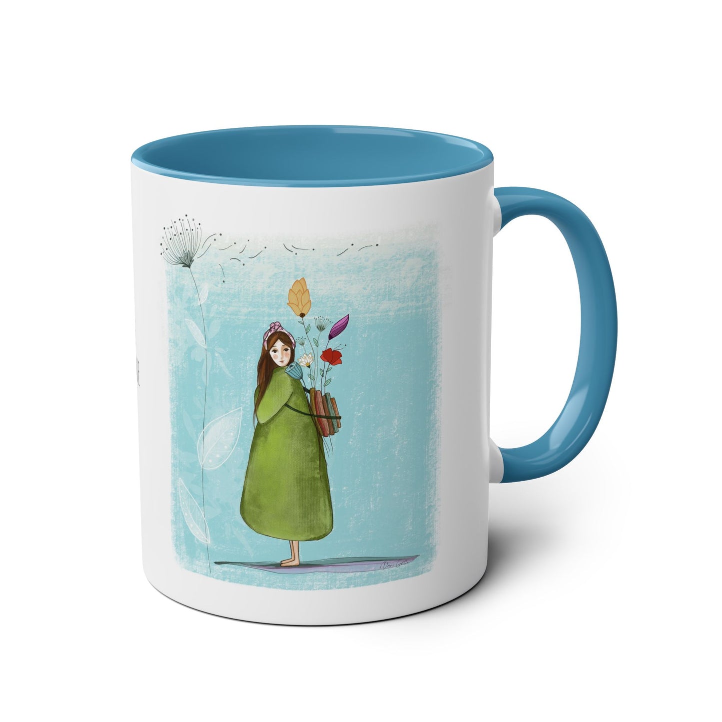 Two-Tone Coffee Mugs, 11oz