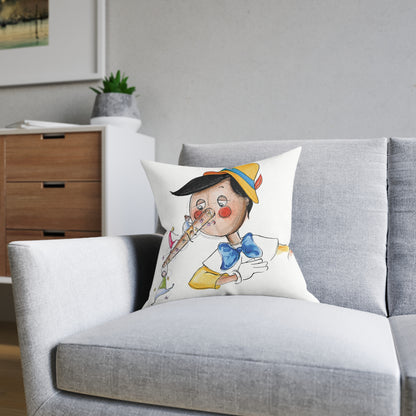 Art Square Pillow 'Pinocchio'