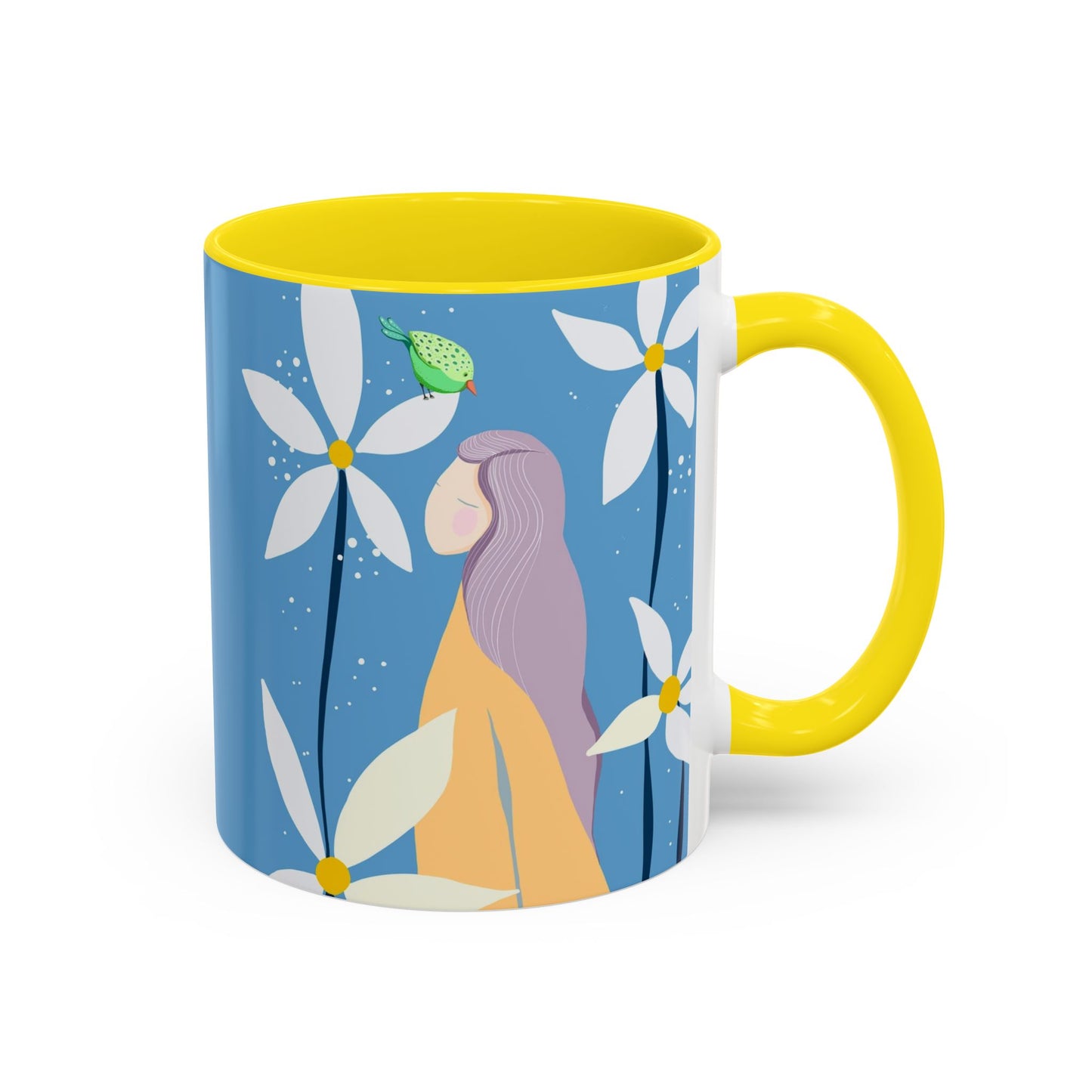 Two-Tone Coffee Mugs, 11oz