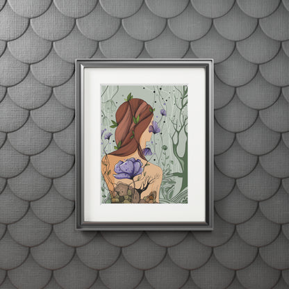 'Without' Fine Art Print (Passepartout Paper Frame)