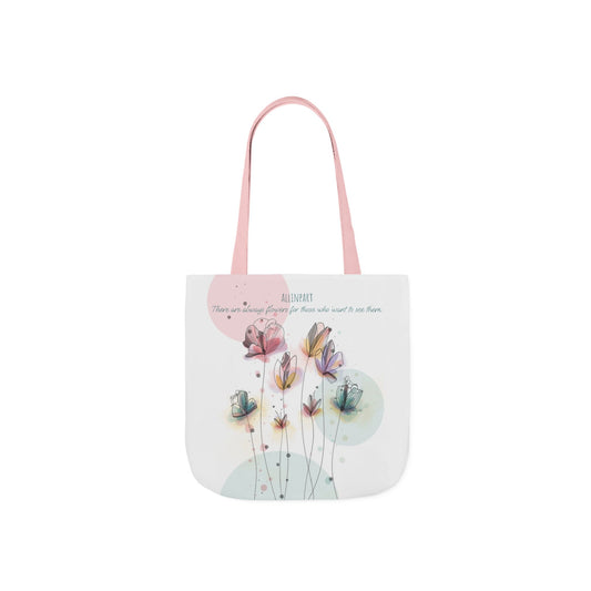 Canvas Tote Bag, 5-Color Straps