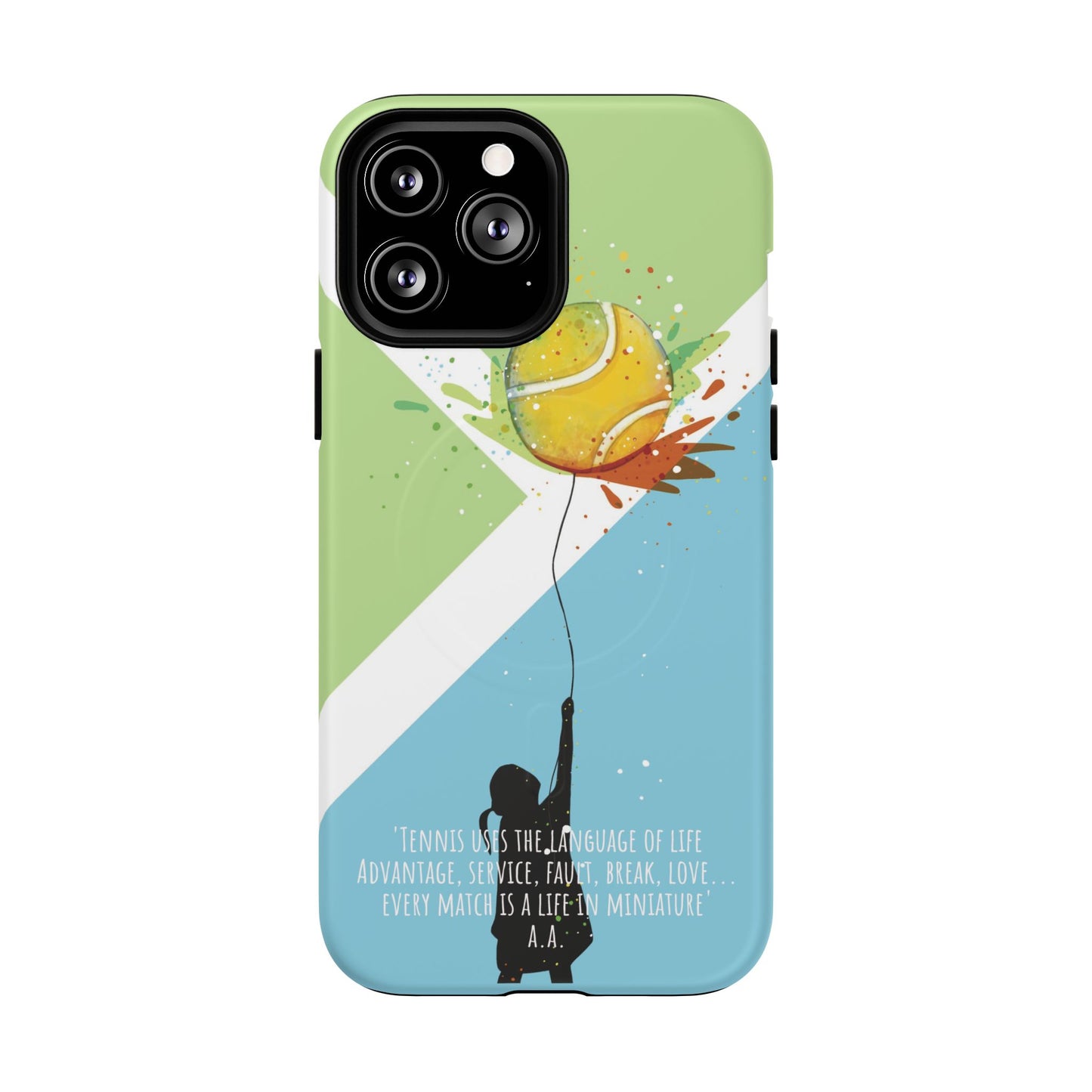 'Tennis is Life' Tennis Lovers - Magnetic Case