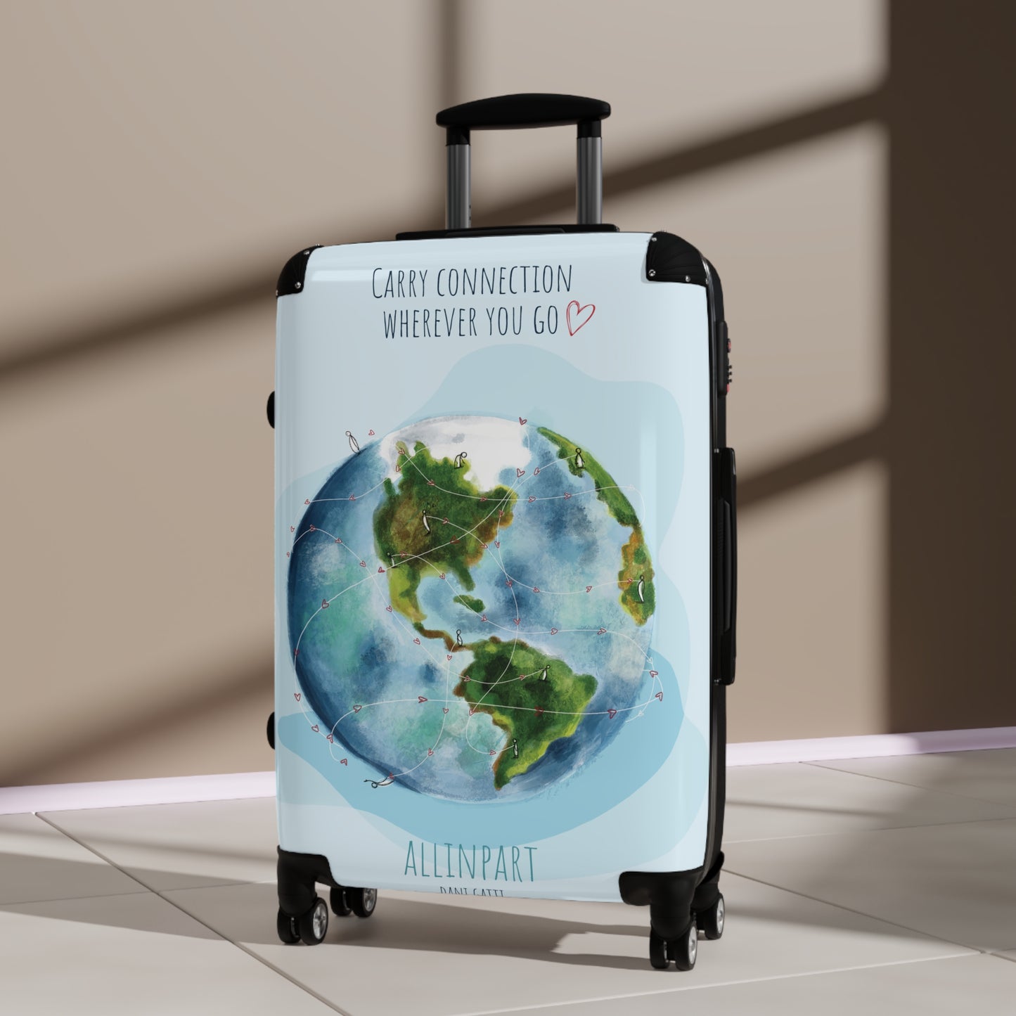 Carry Connection Wherever You Go Suitcase 3 sizes