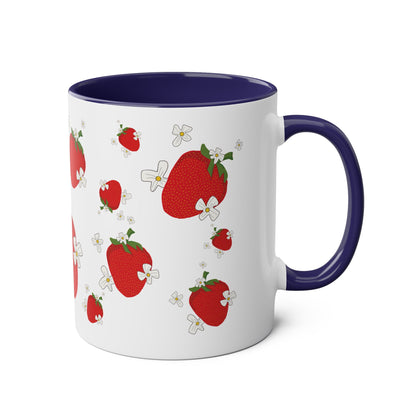 Two-Tone Coffee Mugs, 11oz