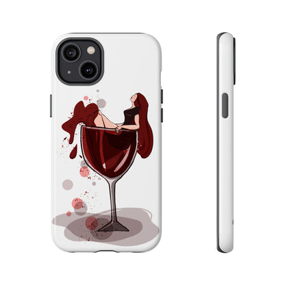 Red Wine Tough Cases