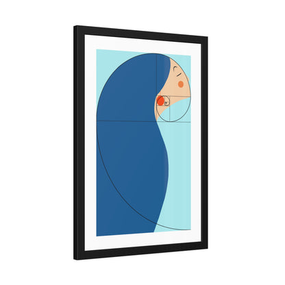 Golden Ratio Framed Paper Posters