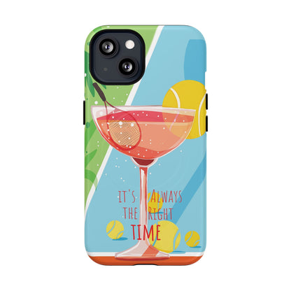 'It's Always the Right Time' Tennis Lovers - Magnetic Case