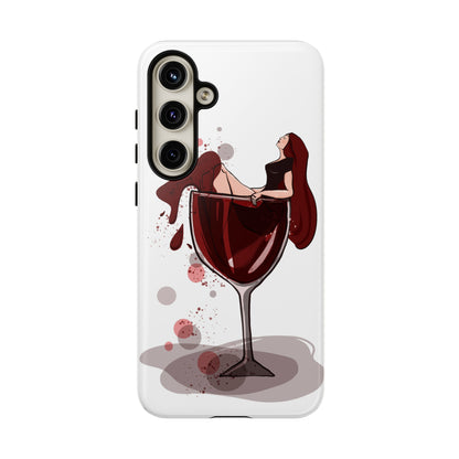Red Wine Tough Cases