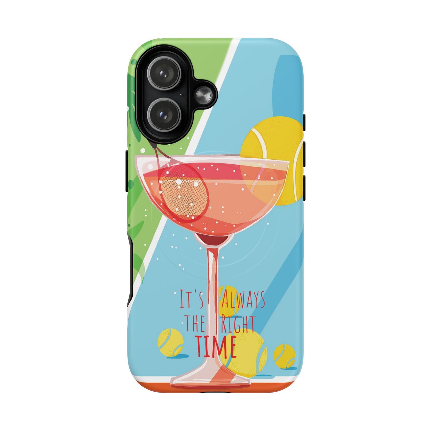 'It's Always the Right Time' Tennis Lovers - Magnetic Case