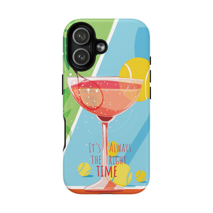 'It's Always the Right Time' Tennis Lovers - Magnetic Case