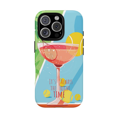 'It's Always the Right Time' Tennis Lovers - Magnetic Case